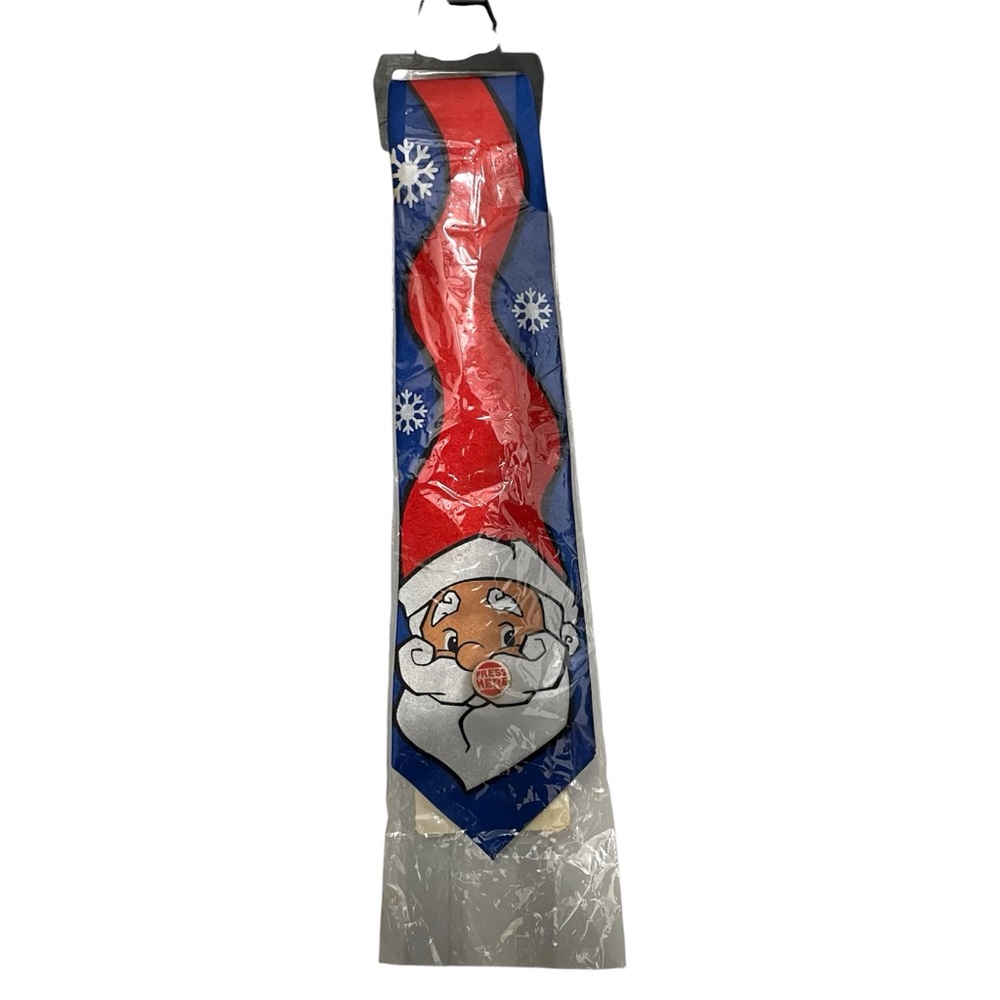 Y2K 2011 Santa Clause Christmas Tie